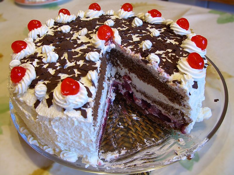 Black Forest Cake (Schwarzwälder Kirschtorte) - Germany
