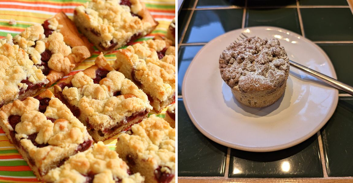 12 Coffee Cakes Featuring Classic Streusel Toppings