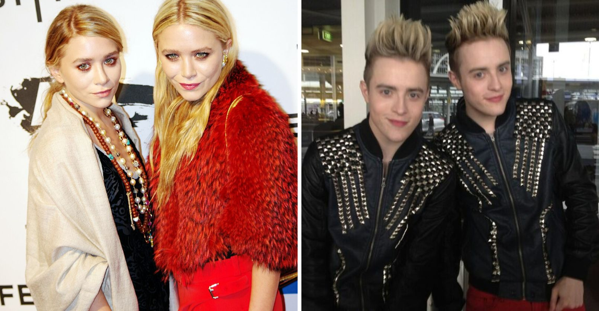 13 Celebrity Twins Who Turned Heads And Stole The Spotlight