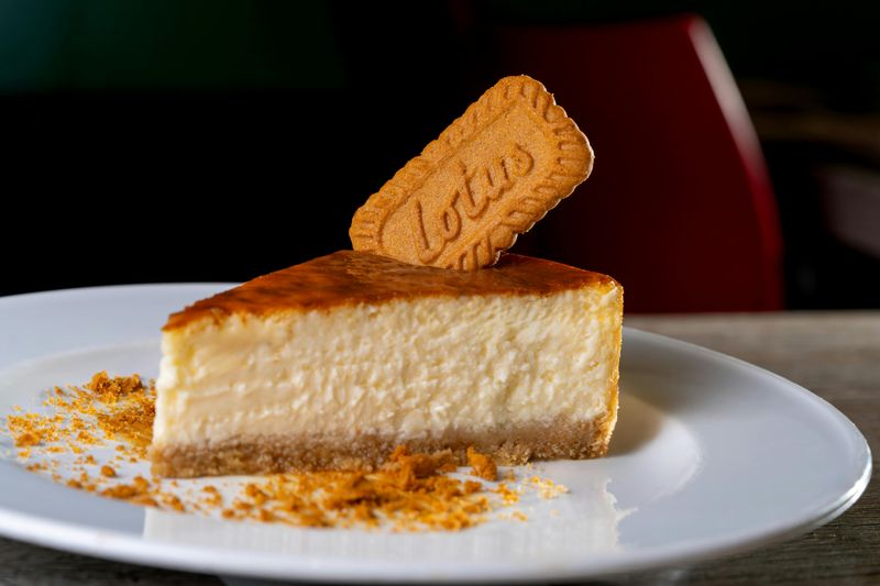 No-Bake Biscoff Cheesecake