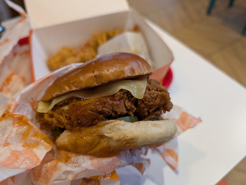 Popeyes Classic Chicken Sandwich