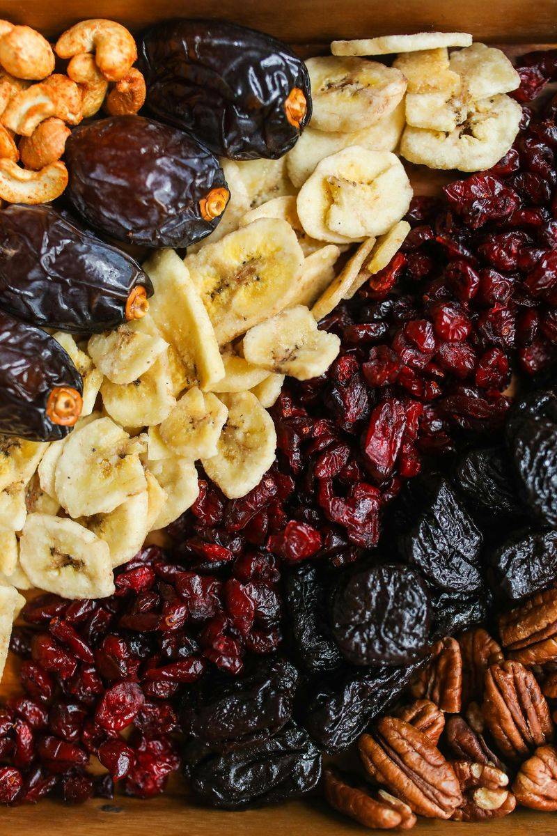 Trail Mix And Dried Fruit