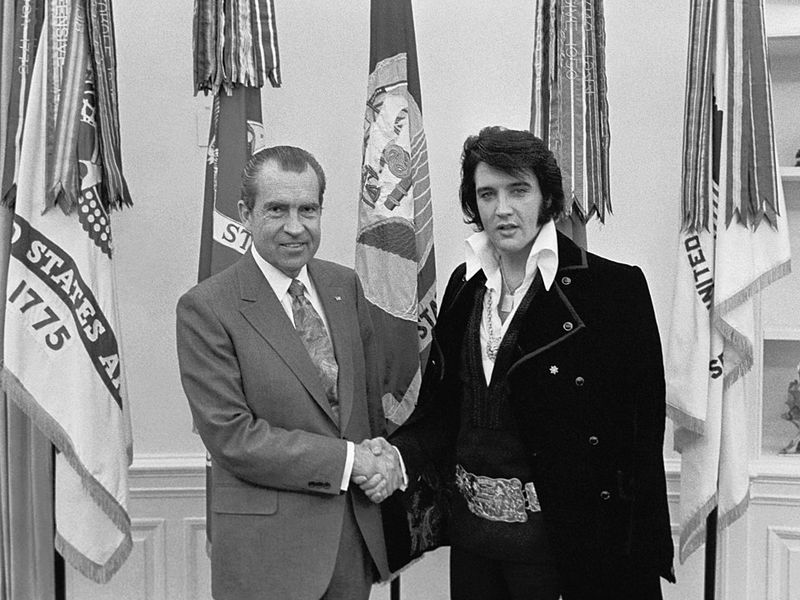 White House Meeting With Nixon