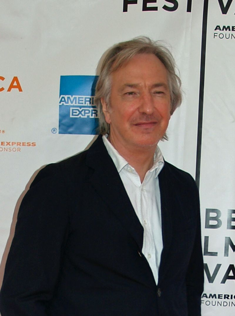 Alan Rickman as Severus Snape
