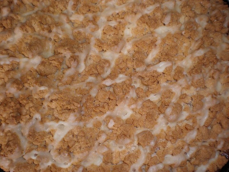 Lemon Blueberry Coffee Cake With Streusel