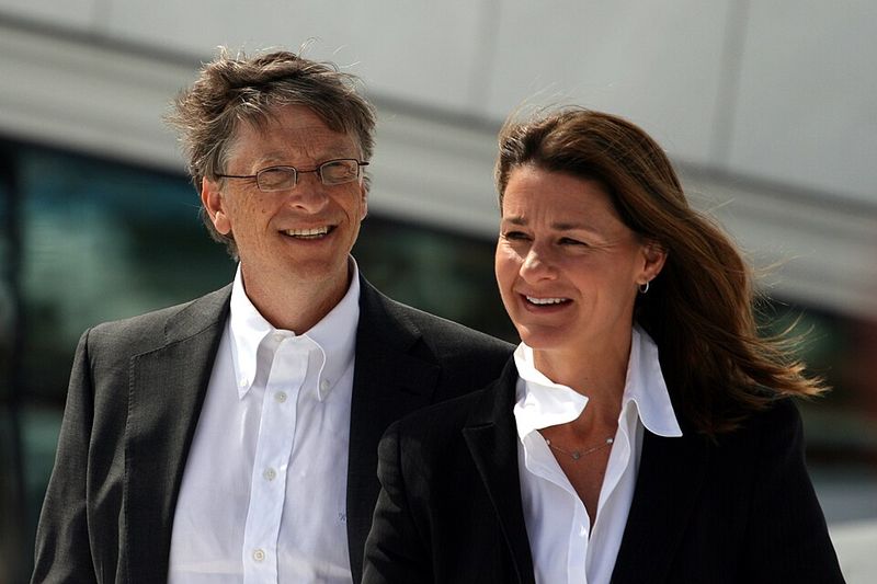 Bill Gates + Melinda Gates