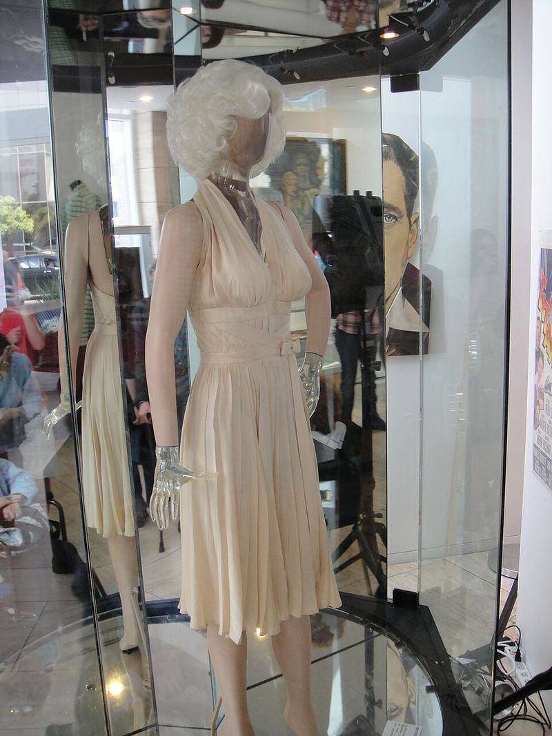 Marilyn Monroe's White Pleated Dress in The Seven Year Itch (1955)