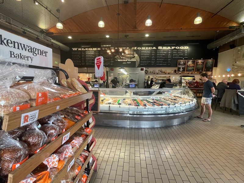 Fresh Seafood Near the Pier