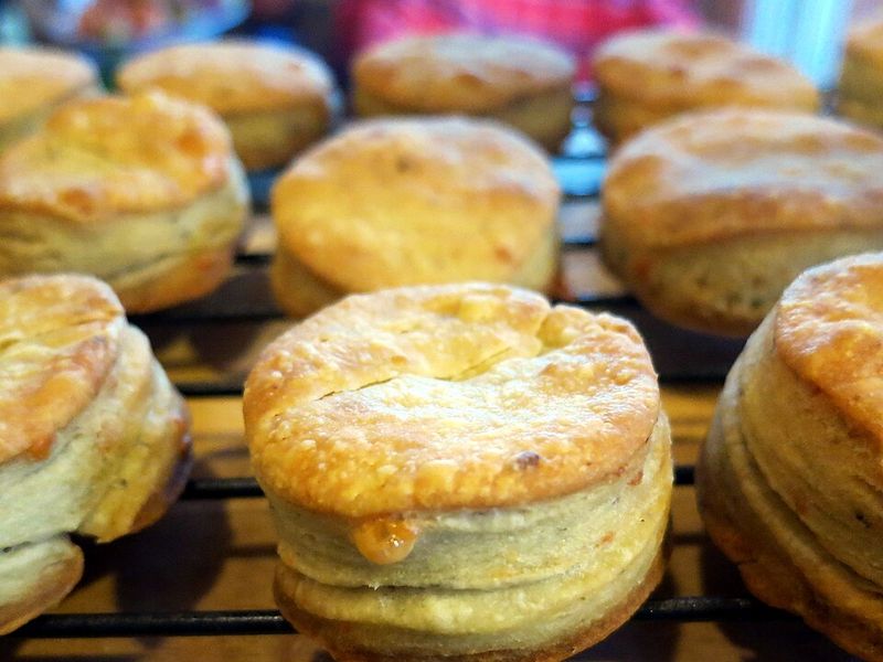 Forgetting To Move Them To A Rack, So Steam Softens The Bottoms