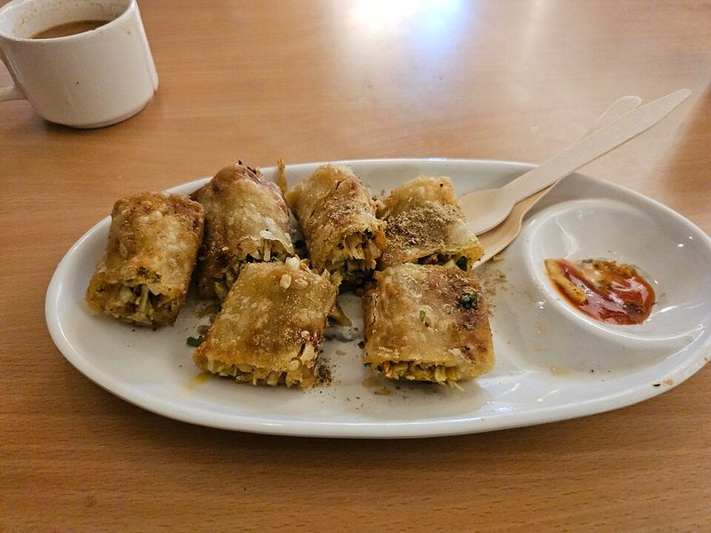 Spring Rolls Stuffed With Fortune
