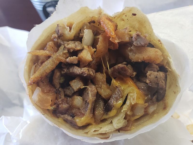 California Burrito (San Diego Tradition)