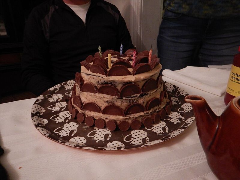 Chocolate Peanut Butter Cake