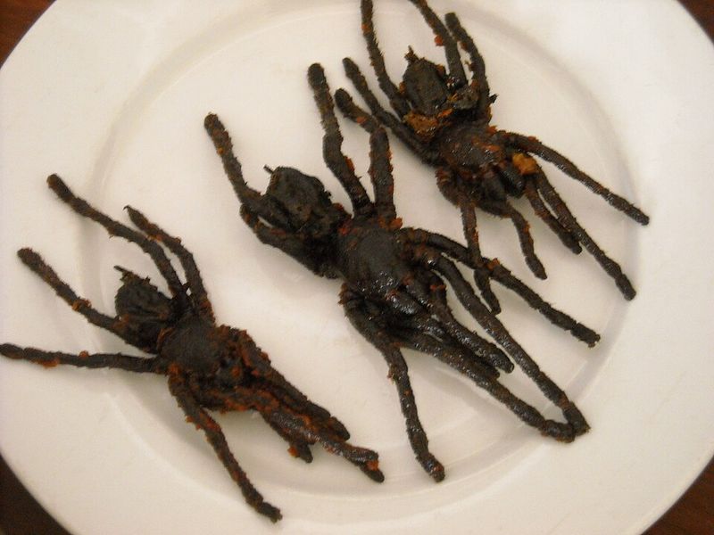 Fried Tarantulas (Cambodia)