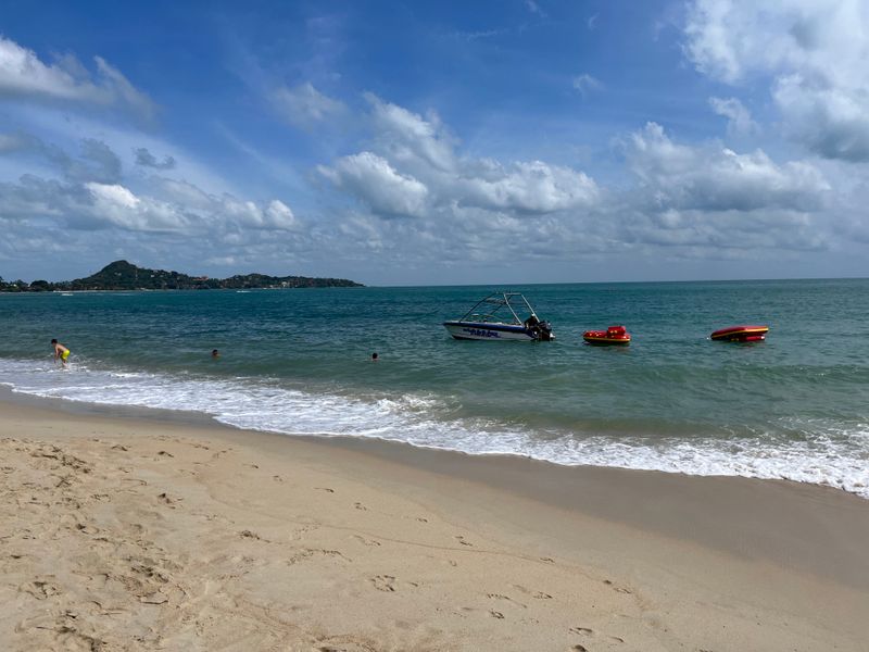 Lamai Beach Coastal Town