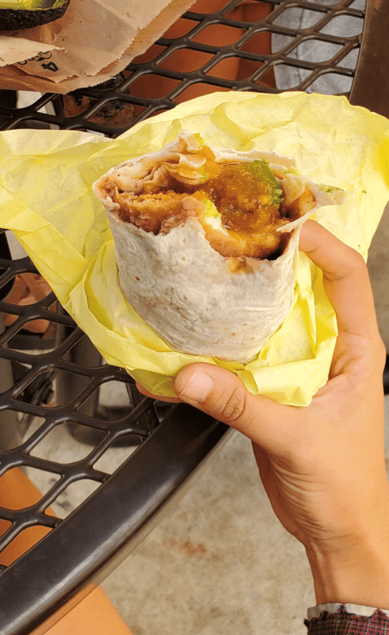 Chile Relleno Burrito (Stuffed-Chile Burrito Variation)