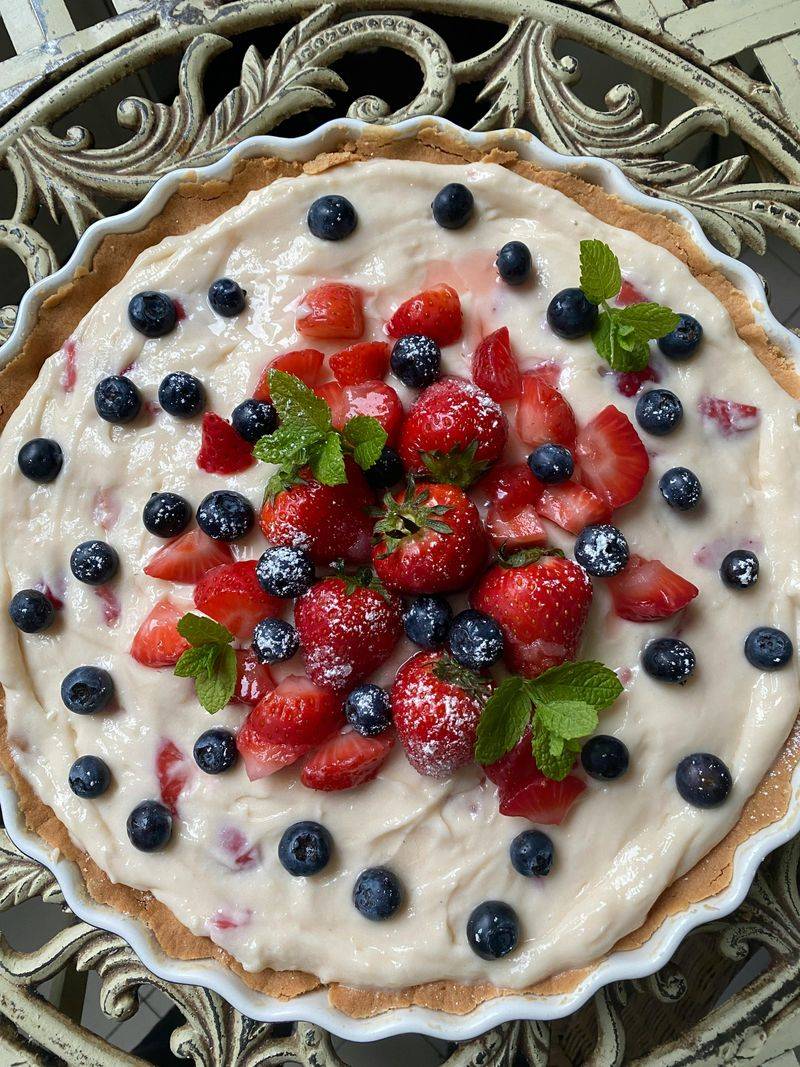Midsummer Fruit Tart