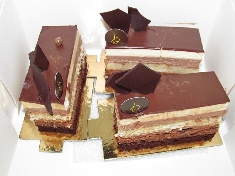 Triple Chocolate Mousse Cake