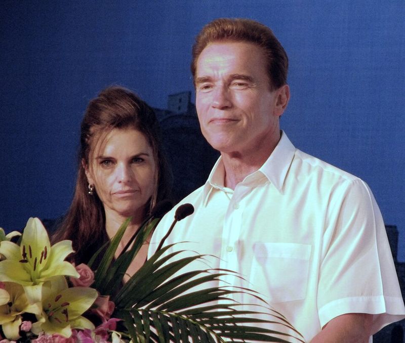 Maria Shriver and Arnold Schwarzenegger