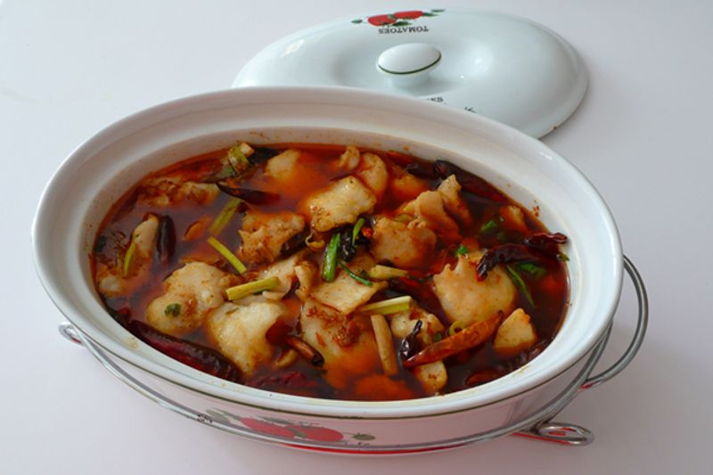 Shuizhu Fish (Sichuan Boiled Fish in Chili Oil) (China)