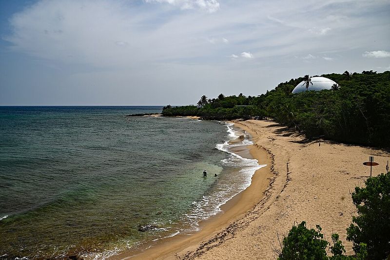 Surfing at Domes Beach Rincón