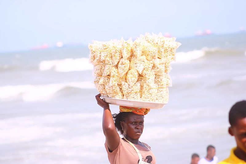 Street-Fair Style Pre-Bagged Popcorn Stack