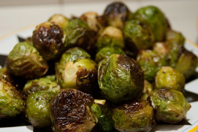 Crispy Roasted Brussels Sprouts