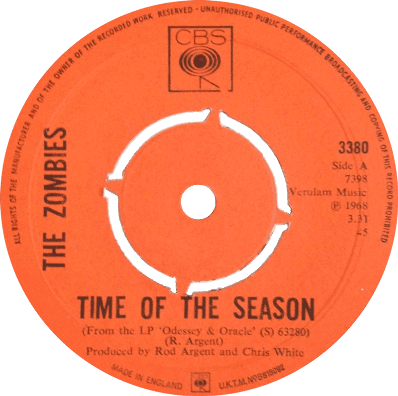 Time of the Season by The Zombies