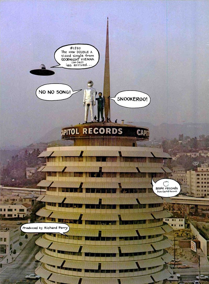 Ringo Starr Trade-Ad Single Moment, 1975