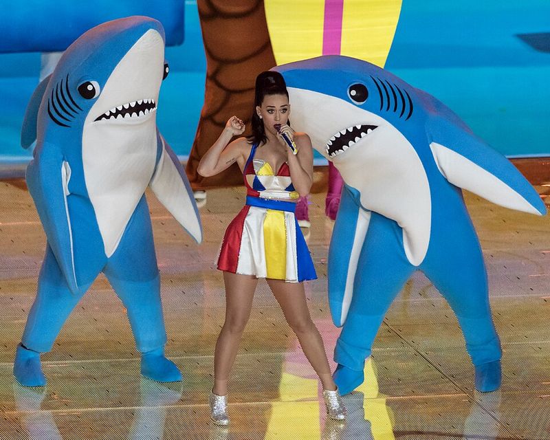 Katy Perry's Left Shark Steals the Show