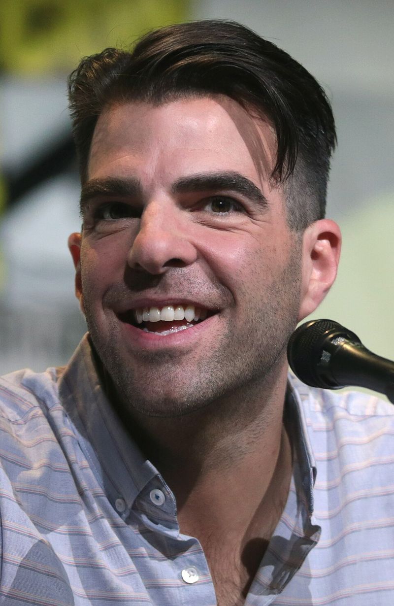Zachary Quinto as Spock in Star Trek