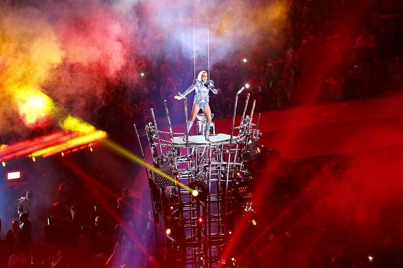 Lady Gaga's Gravity-Defying Performance (2017)