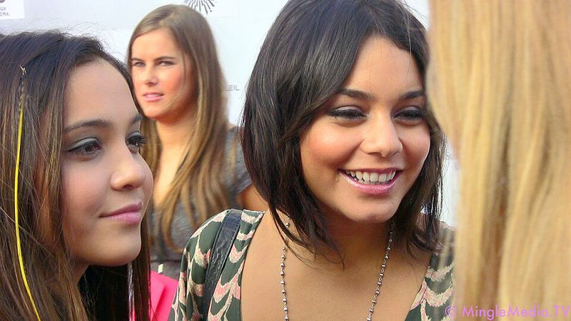 Vanessa Hudgens And Stella Hudgens