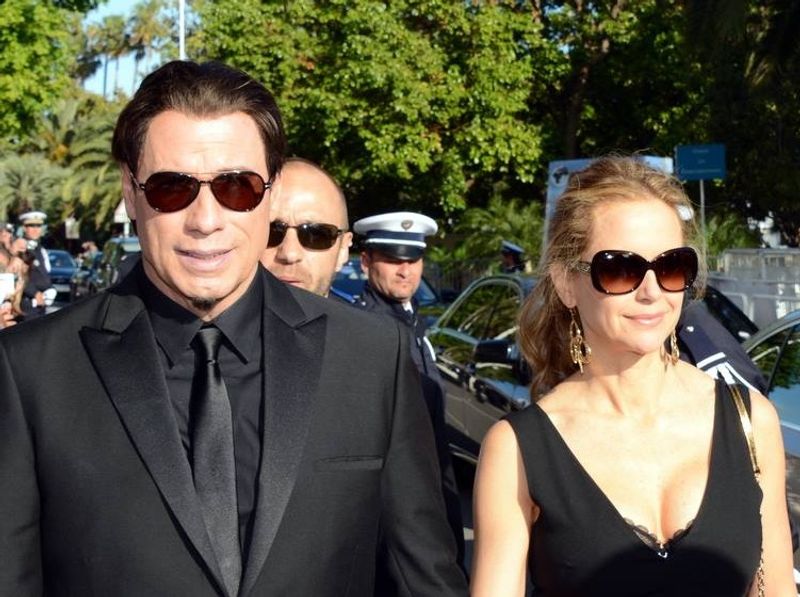 John Travolta and Kelly Preston