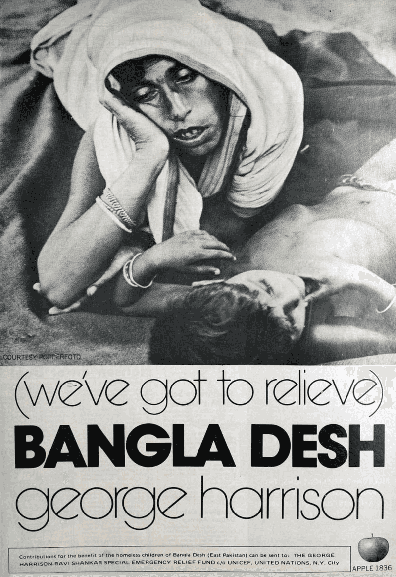 George Harrison And The Bangla Desh Push