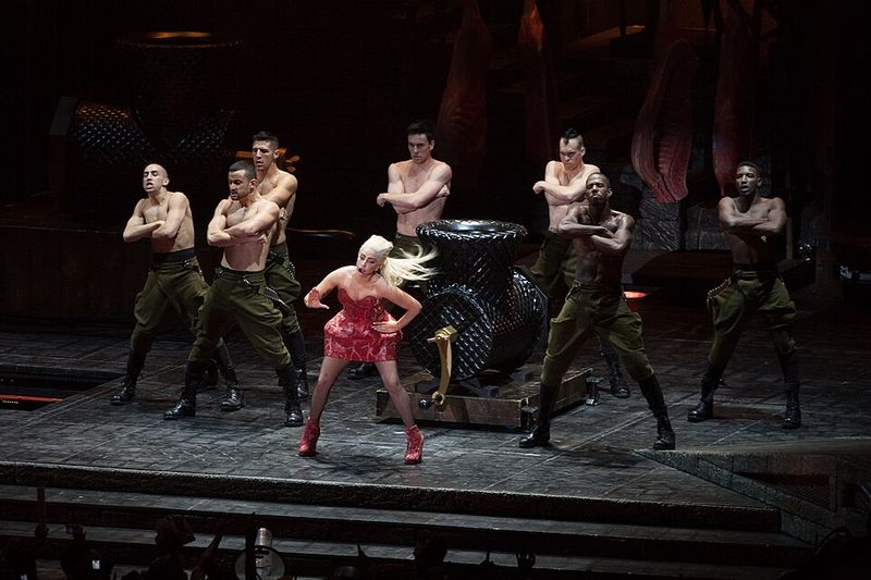 Lady Gaga's Roof Jump