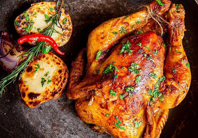 Herb-Roasted Whole Chicken
