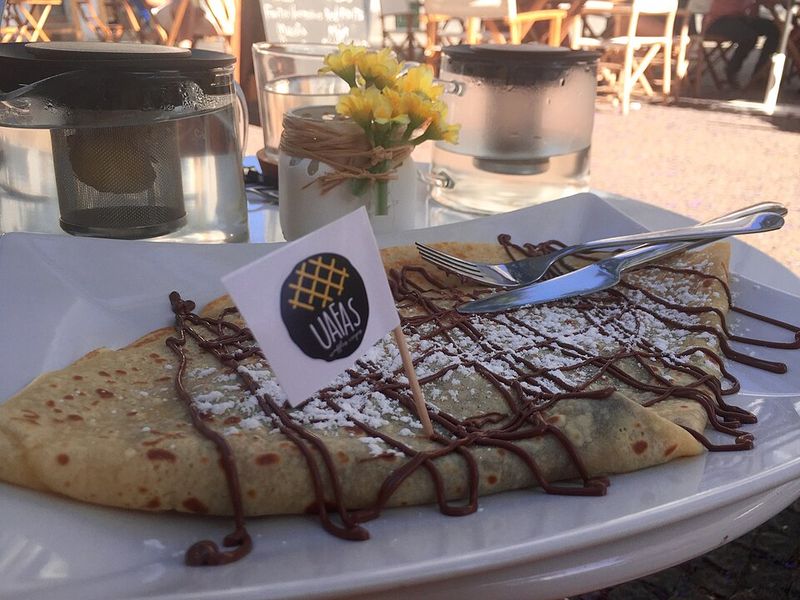 Nutella-Stuffed Crepes