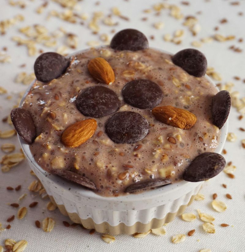 Nutella Overnight Oats