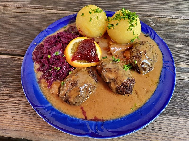 Cranberry Sauce Meatballs