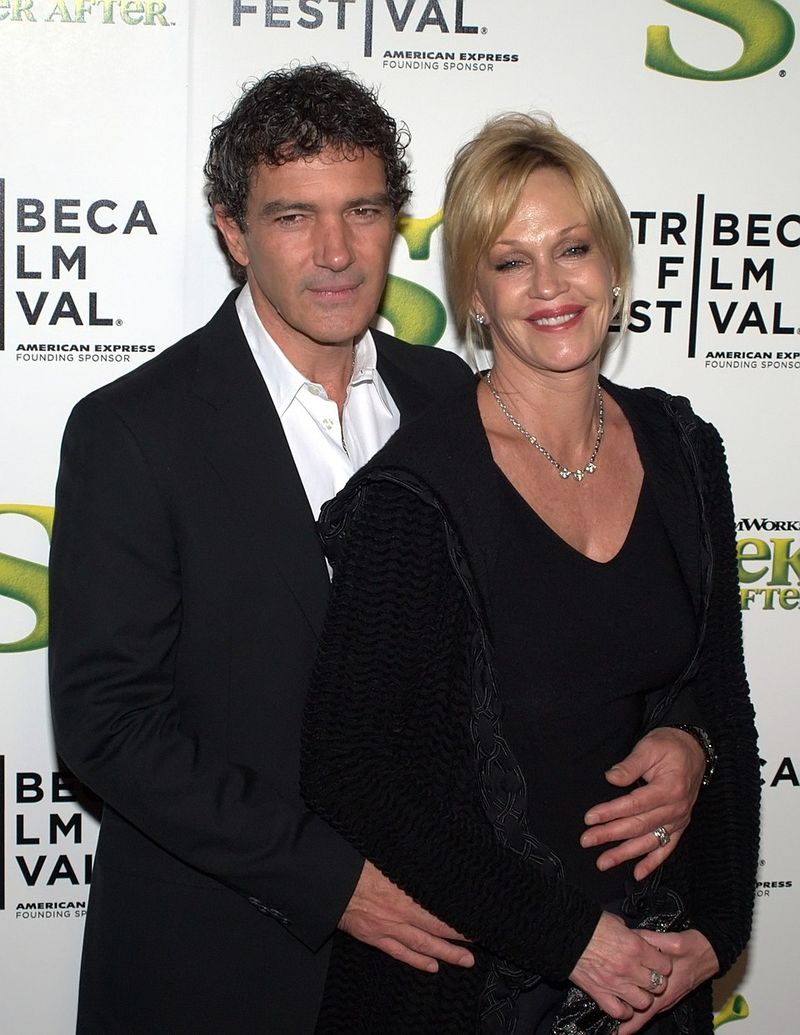 Melanie Griffith and Antonio Banderas
