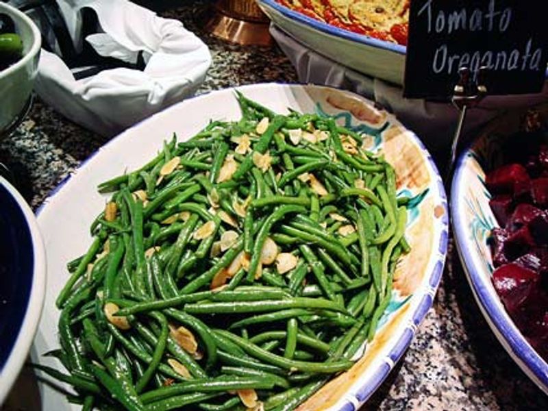 Green Beans Almondine