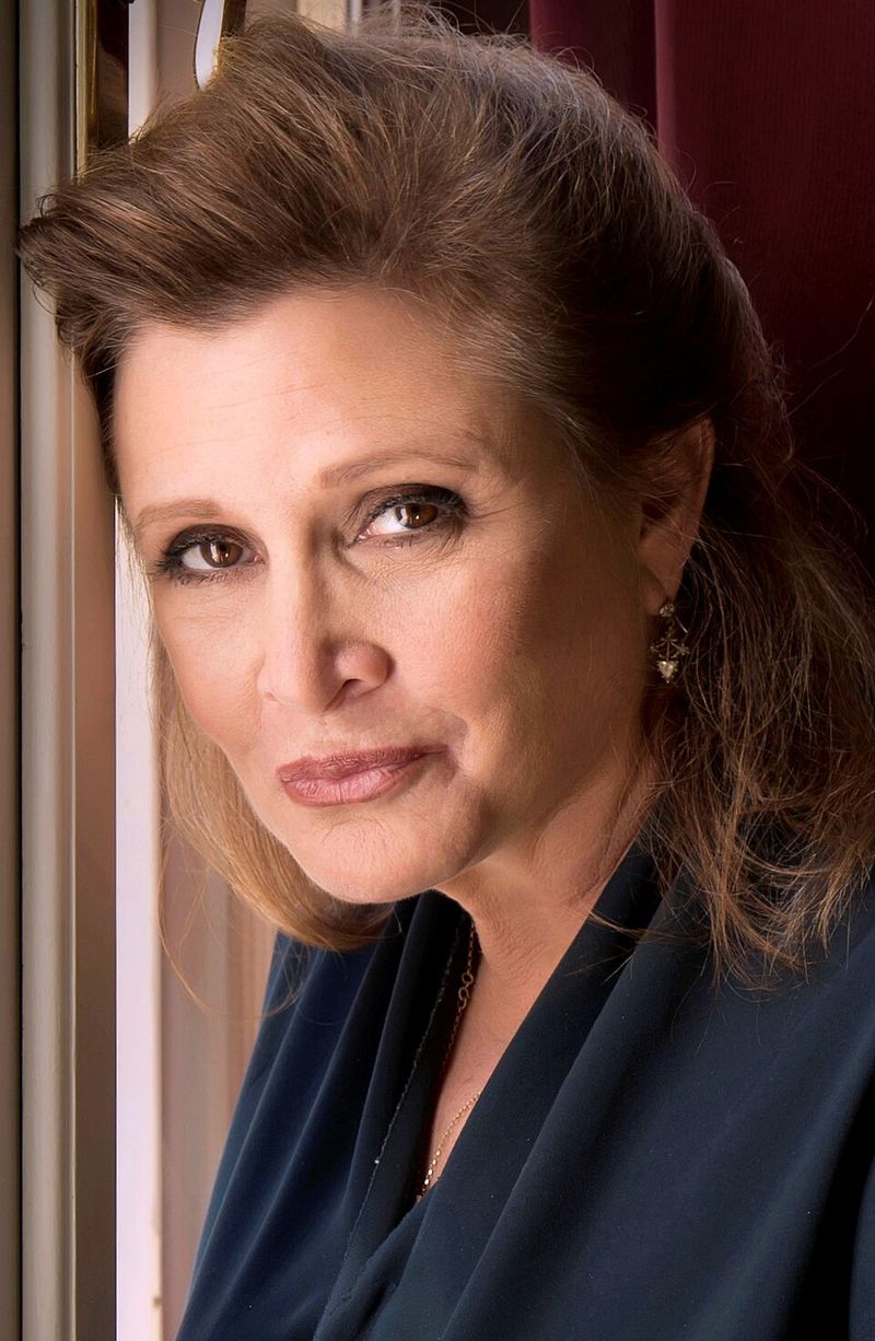 Carrie Fisher in Star Wars: The Last Jedi