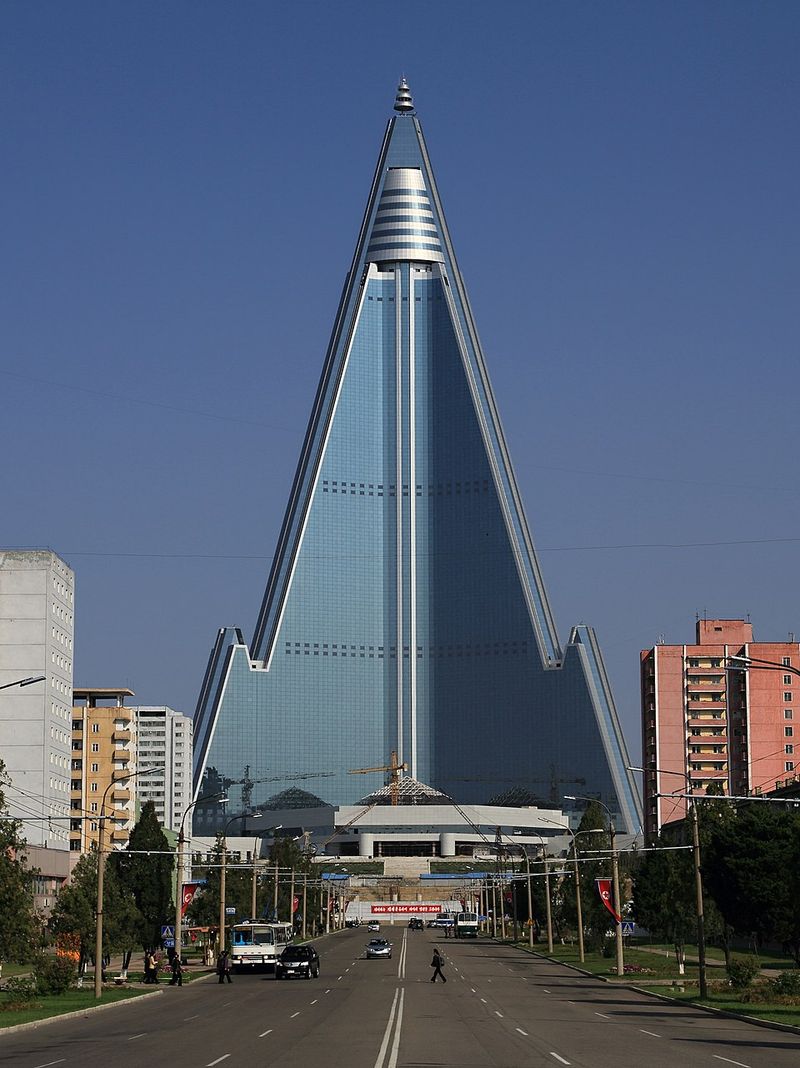 Ryugyong Hotel, Pyongyang, North Korea