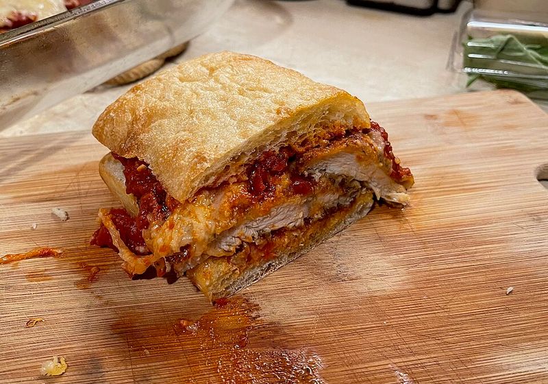 Chicken Parmesan Sandwich