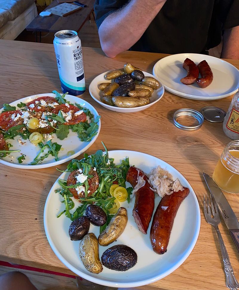 Kielbasa With Sauerkraut