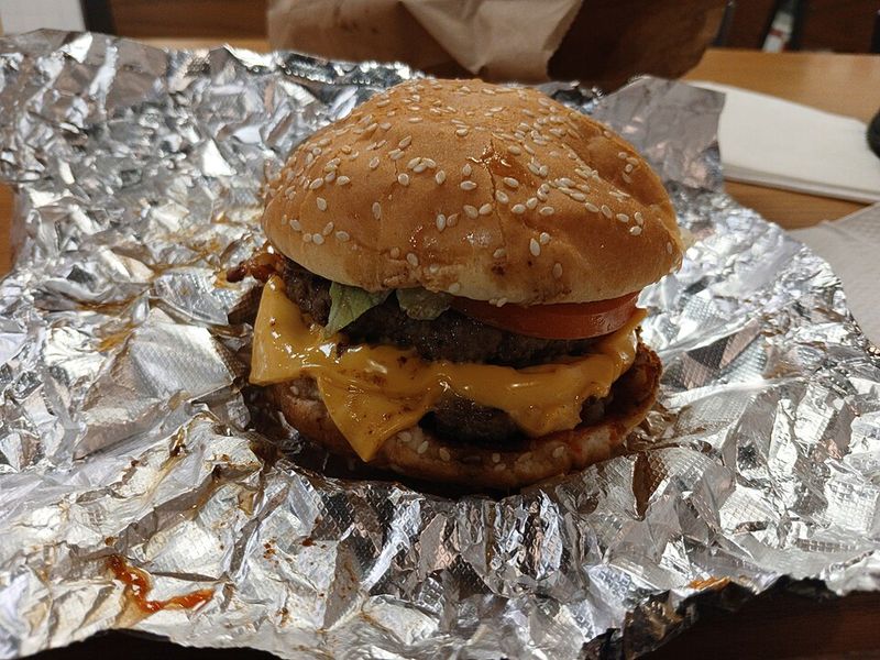 Five Guys - Bacon Cheeseburger: Price Varies By Location