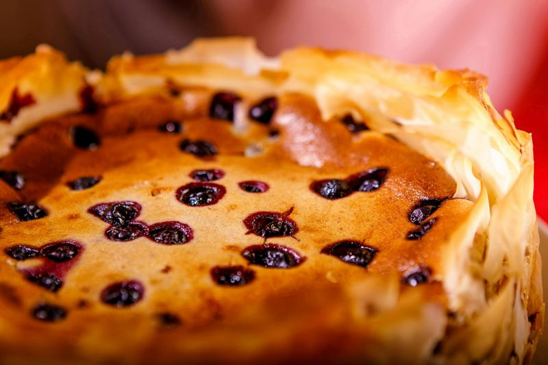Cherry Cheesecake Crescent Braid