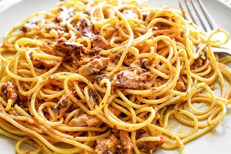 Spaghetti With Tuna