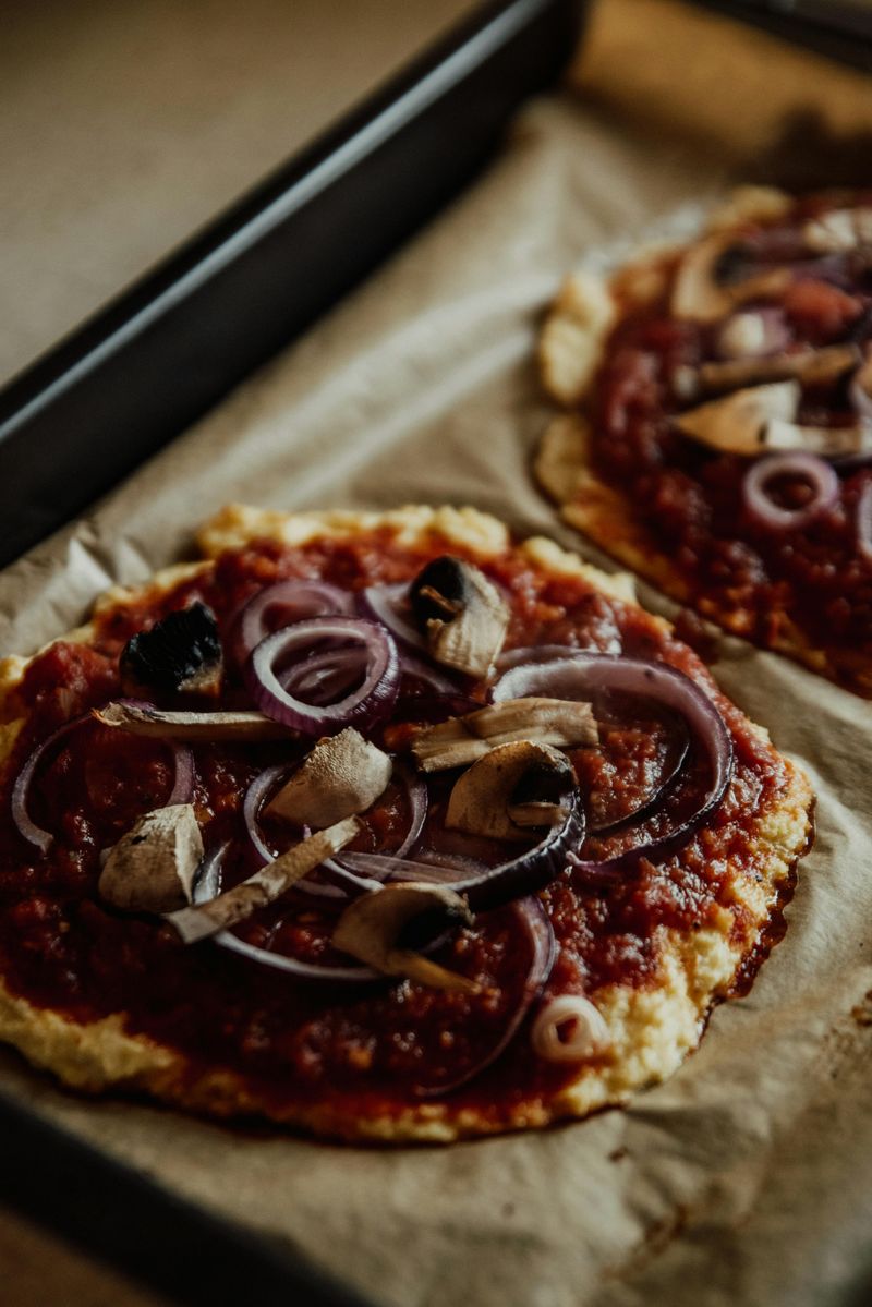Mushroom and Sage Keto Flatbread
