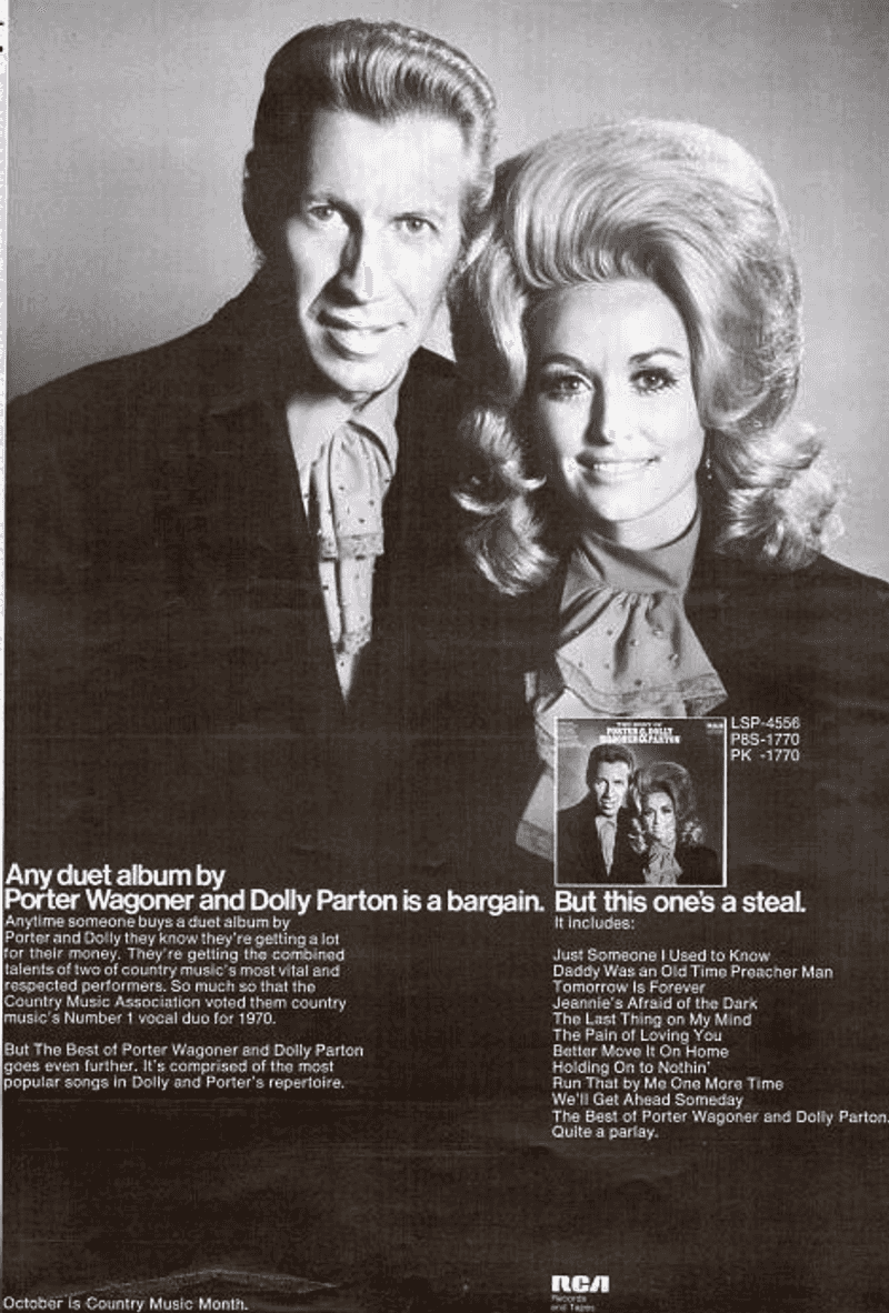 Cassie Nan Parton Performed On The Porter Wagoner Show